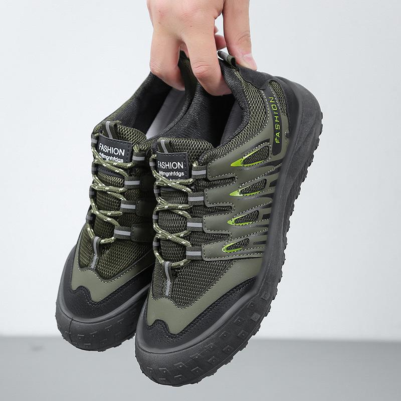 New versatile men's shoes spring new mesh breathable casual sports shoes outdoor mountaineering travel shoes