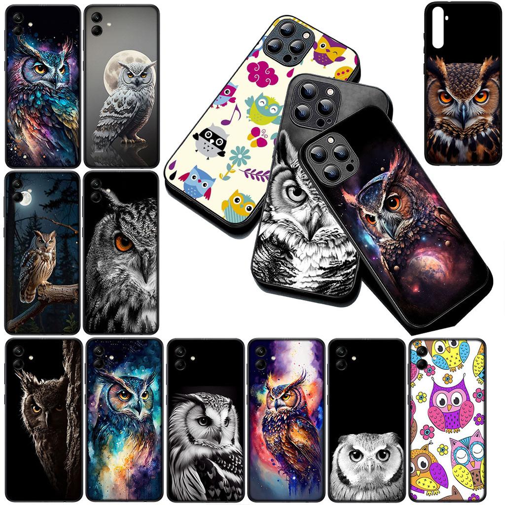 Soft Cover for Apple iPhone 12 13 Pro Max Mini ProMax X XR Air 12Pro 13Pro Casing Phone Case Wallpaper Owl Bird
