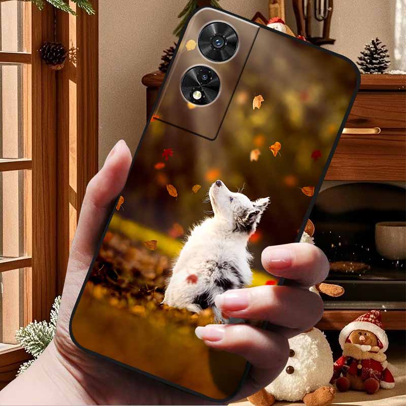 For TCL 505 Case Soft TPU Silicone Back Cover for TCL 505 Phone Case Lovely Painted Cat Etui Coque Funda for TCL505 Shell Cool
