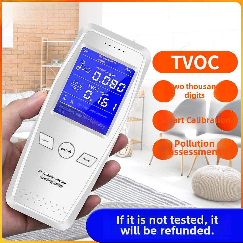 Air Quality Monitor, Formaldehyde Detector, TVOC Meter, Temperature Humidity, Home Air Tester
