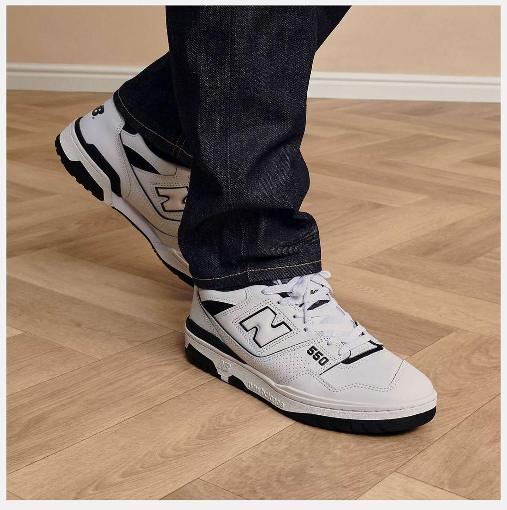 Кроссовки New Balance 550 BB550 white/black