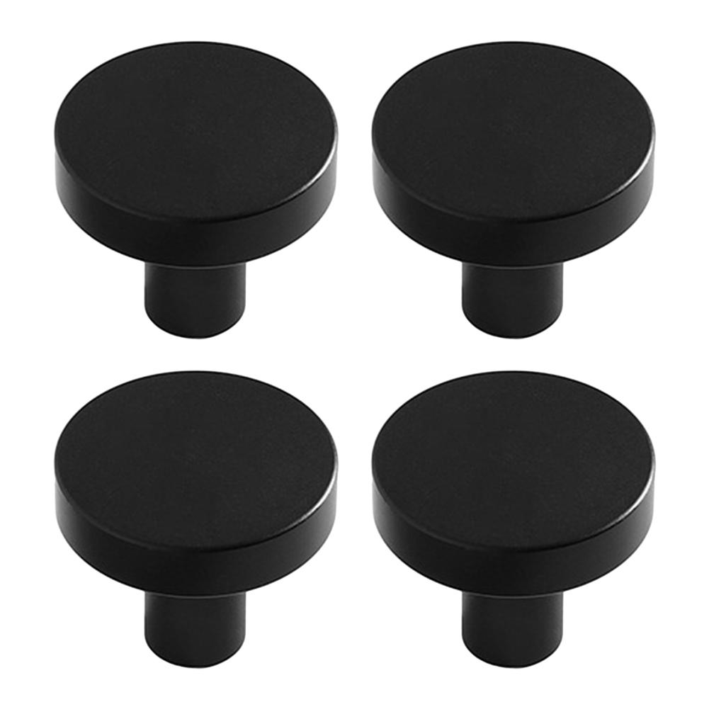Round Cabinet Pulls Drawer Handle Single Hole Metal Handle Cabinet Drawer Knobs Kitchen Cupboard Door Furniture Hardware