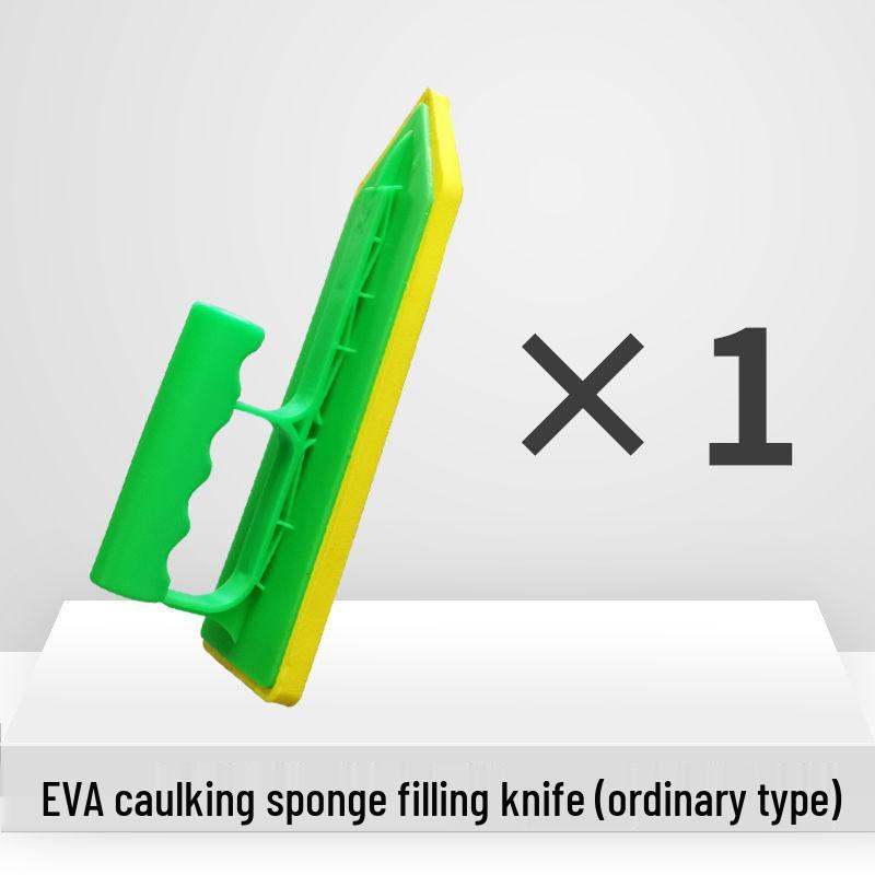 Epoxy Colored Grout Spatula and Trowel Set with Sponge