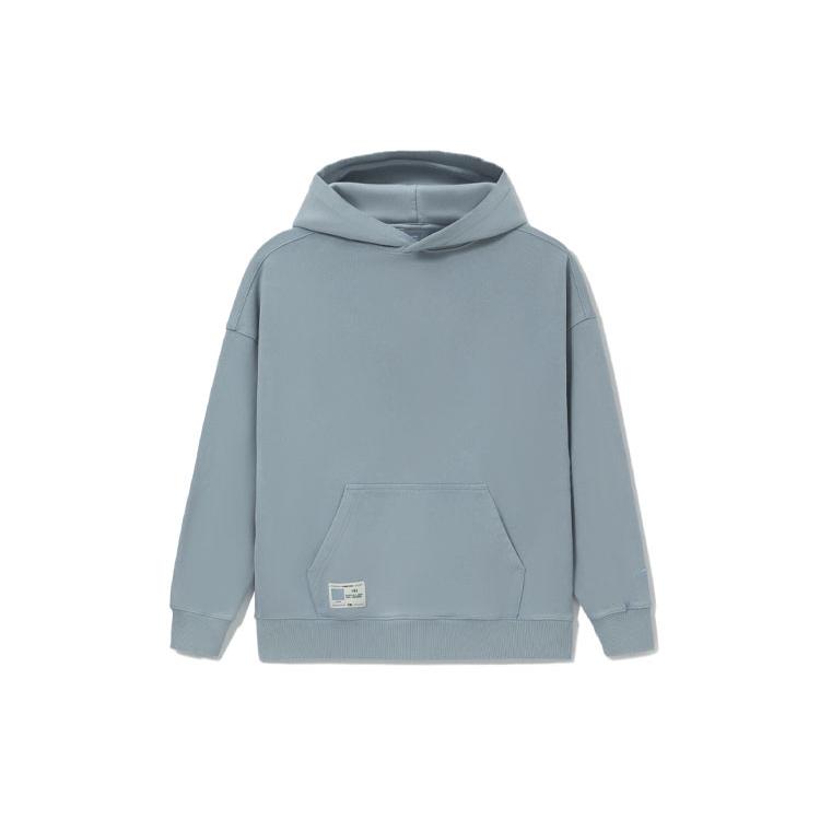 Li Ning Sweatshirt Unisex Light Gray Blue AWDS067-7 L