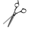 6.0 Inch High Screw, Black, Black Gold Paint, Hair Scissors, Hair Scissors, Flat Scissors, Thin Scissors 03-05