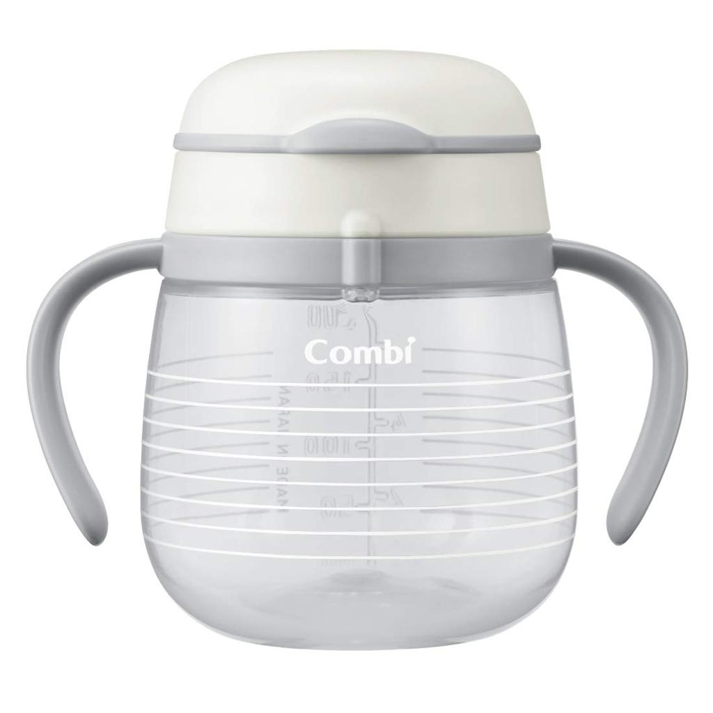 Combi Rakumug First 1 Cup Cup, Border, White, (x 1)