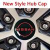 New Style Wheel Center Caps Logo Dust-Proof Emblem Accessories 63mm 54mm for Nissan ENAVARA Qashqai X-Trail JUKE Sentra Car
