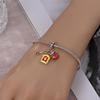 Originalcopper Charms Luxury Breakfast Beads Fit Bracelet Diy Women Making Delicate Gift