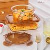 Round Glass Food Storage Container