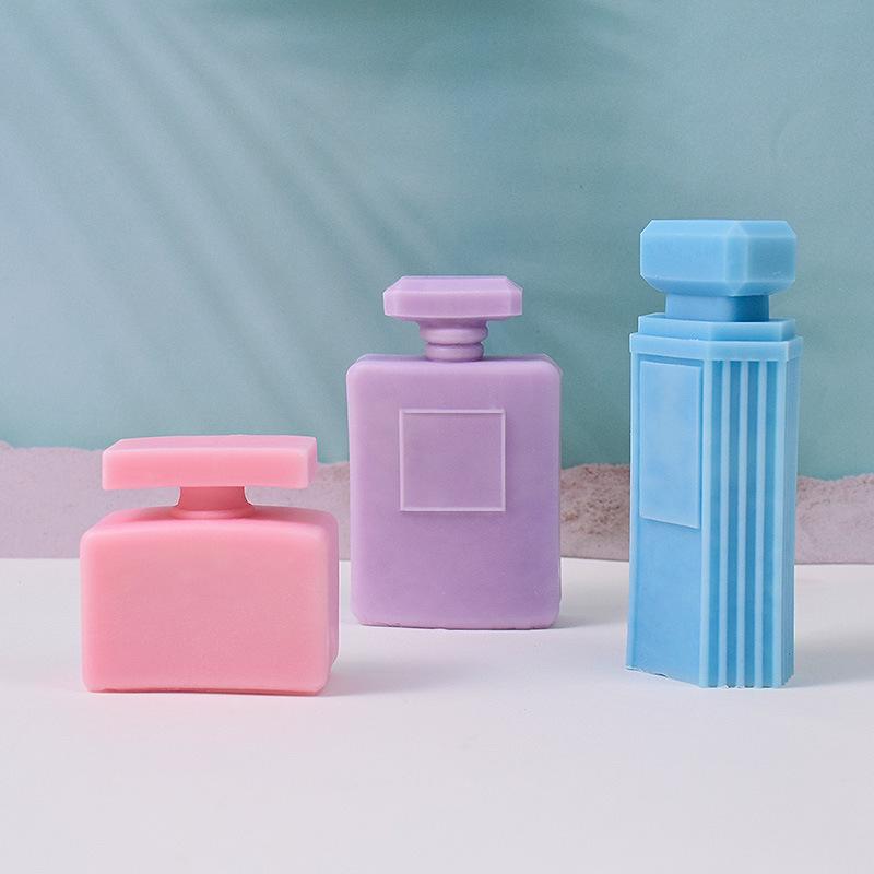 3D Silicone Mold for Perfume Bottle-Shaped Aroma Diffuser & Candle Ornament