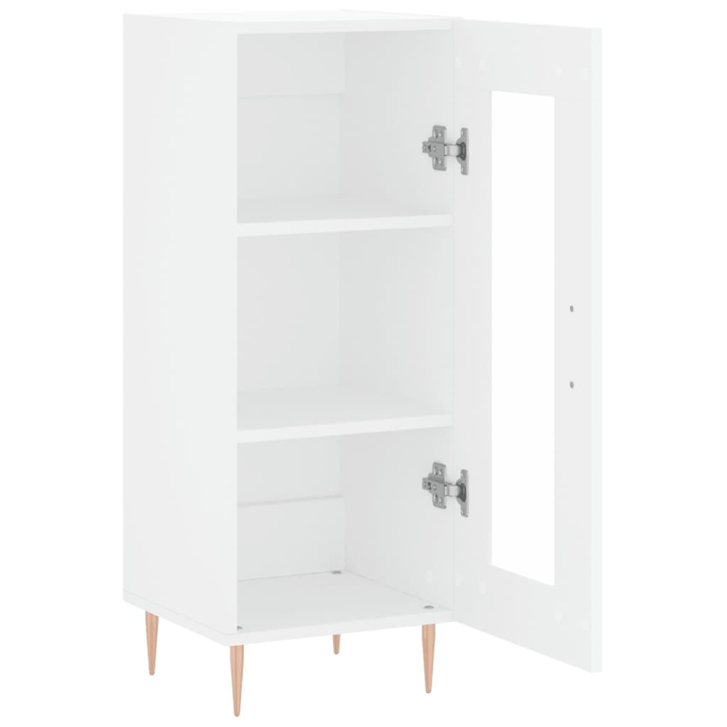 Sideboard in White 34.5 x 34 x 90 cm Particleboard