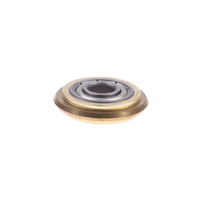 1Pc 22Mm Glass Ceramic Tile Rotary Bearing Wheel Replacement Alloy Ceramic Tile Cutter Tungsten Carbide Ceramic Titanium Coating