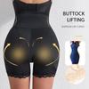 High Waist Tummy Control Hip-Lifting Shaper with Insertable Pads for Women's Buttocks Enhancement