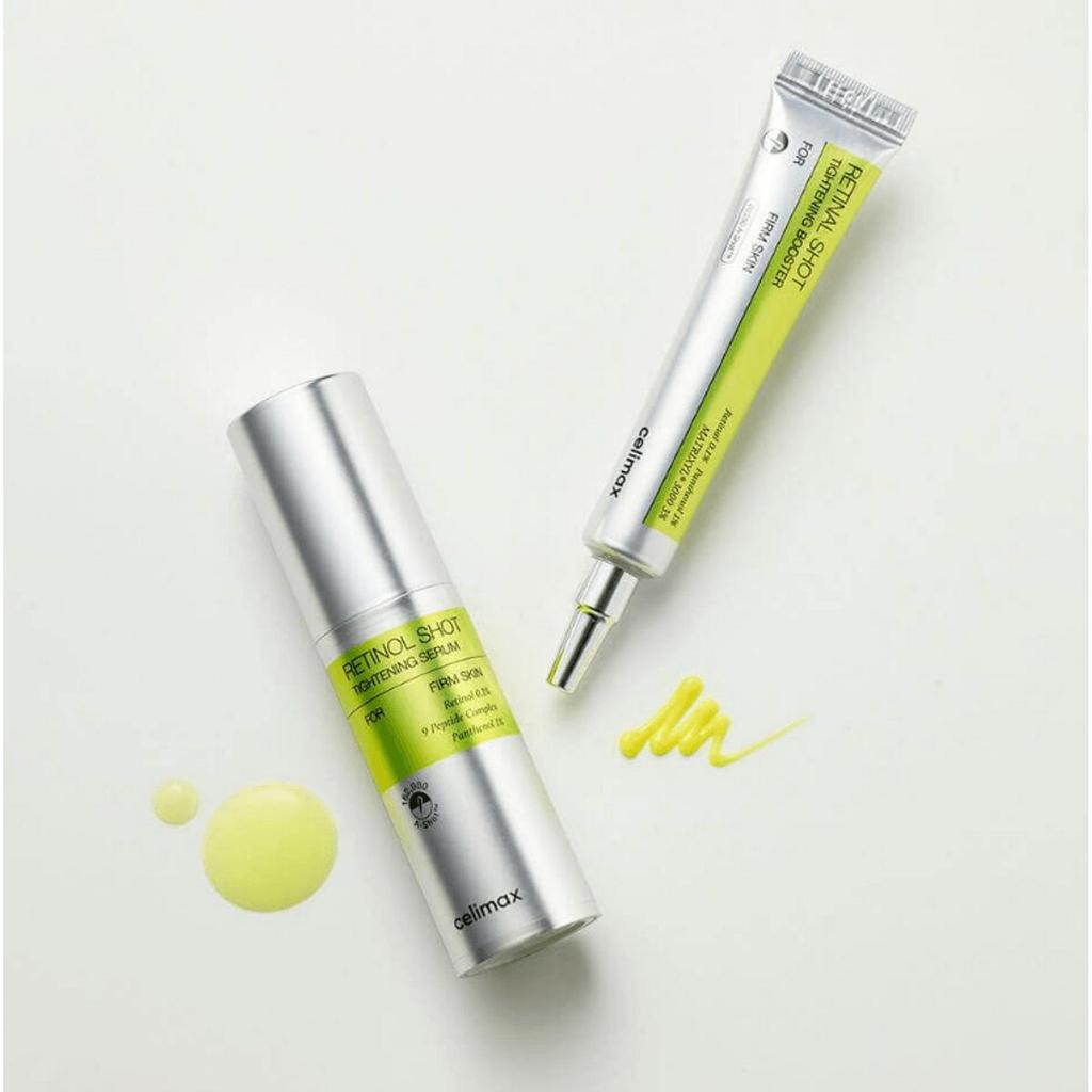 CELIMAX Retinol Shot Tightening Serum & Booster Set