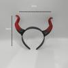 Devil Sheep Horn Headdress Role Playing Girl Boy Gothic Ox Horn Antelope Hairband Halloween Party Costume Decorative Headwear