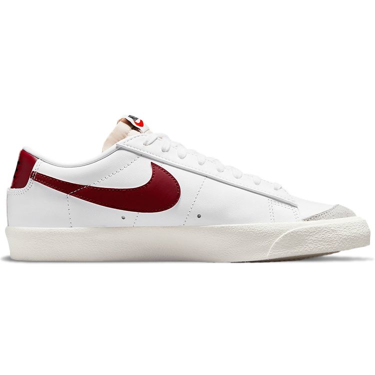 Nike Blazer Low 77 Vintage Team Red Men Sneakers White Sail DA6364-102