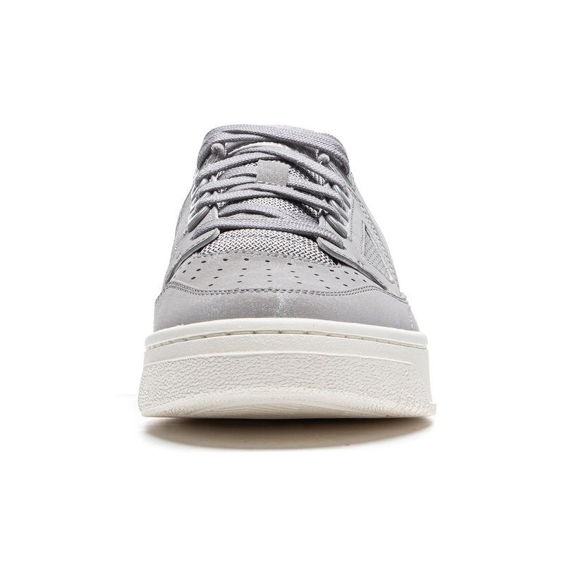 Li Ning Anti-Five Series Comfortable Minimalist Slip-Resistant Durable Low-Top Skate Shoes Men Skate Shoes Gray ABCU025-2