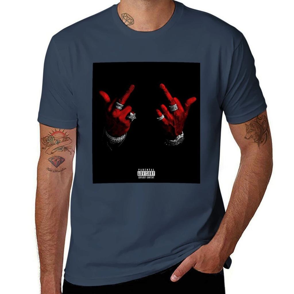 Moneybagg Yo Tshirt Basic Breathable Solid Color Tshirt