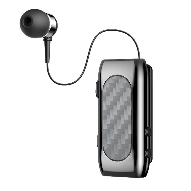 Einziehbarer Bluetooth-Kopfhörer: In-Ear, Einzelohr, Geschäftsanruf, Lange Akkulaufzeit