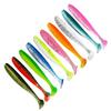 20PCS 5.5/6.5/7CM Big Fishing Lure Worm Silicone Easy Shiner Shad T Tail Soft Bait Ice Wobbler Swimbait Pesca Bass Pike Winter
