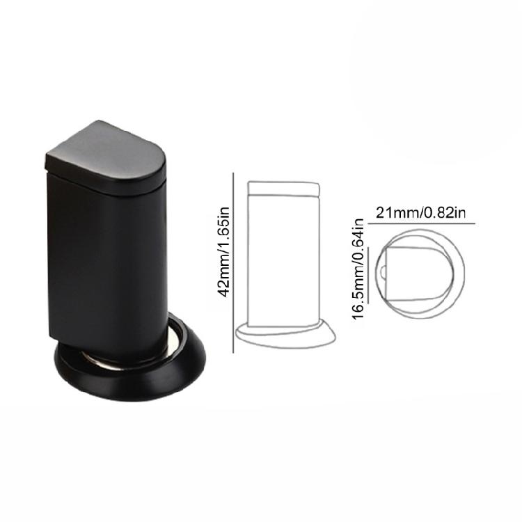 Floor Mounted Door Stop Anticollision Magnetic Door Stoppers Adjustable Bedroom Door Stop Wall Protector Door Accessories