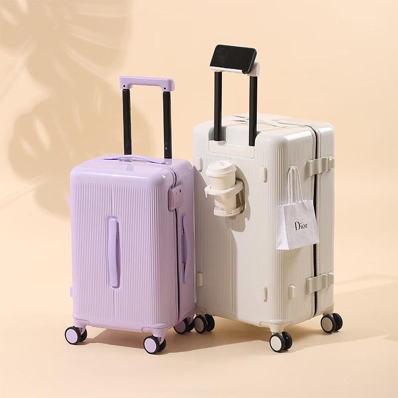PACKAGE FASHION Lightweight Zipper Travel Luggage