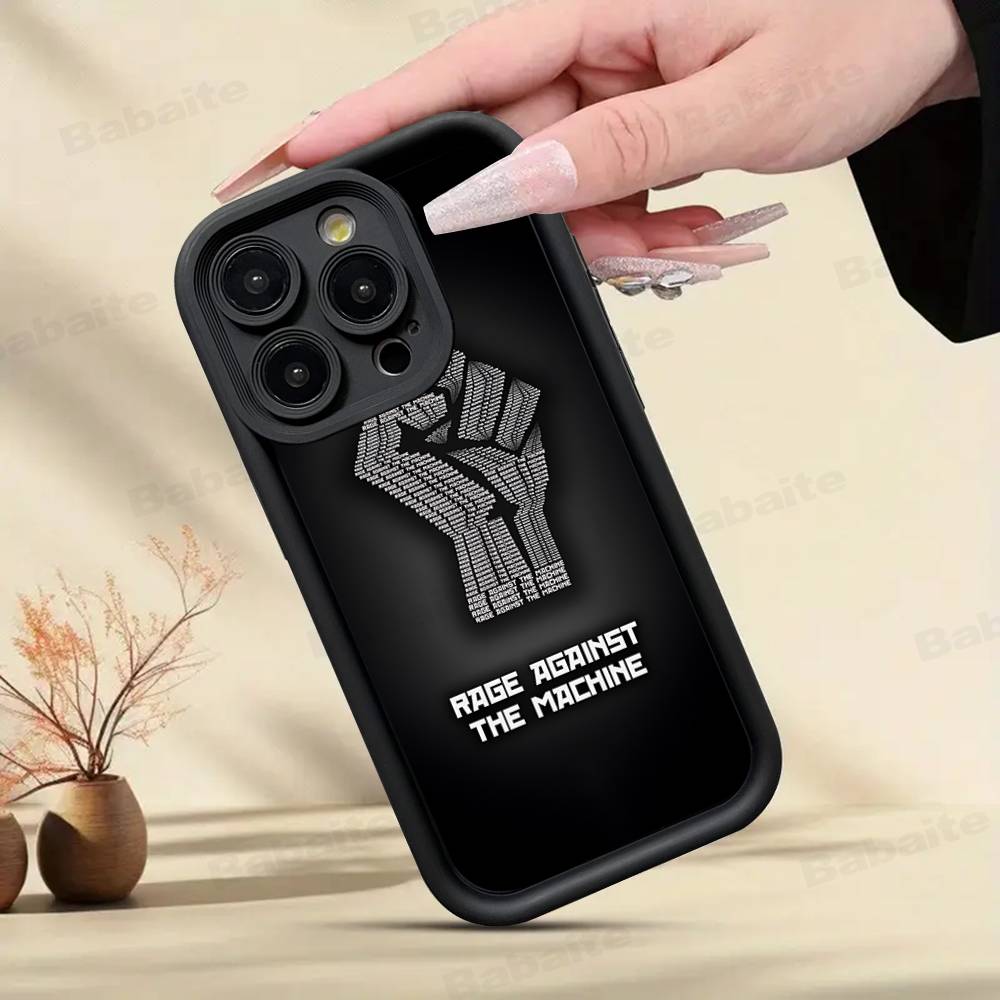 R-Rage A-Against T-The M-Machine Band Phone Case For IPhone 17 16 15 14 13 12 11 Pro Max Plus Mini Luck Cover