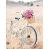 DIY 5D Diamond Painting Full RoundResin Bicycle Flowers Diamond Art Embroidery Scenery Cross Stitch Mosaic Home Decor