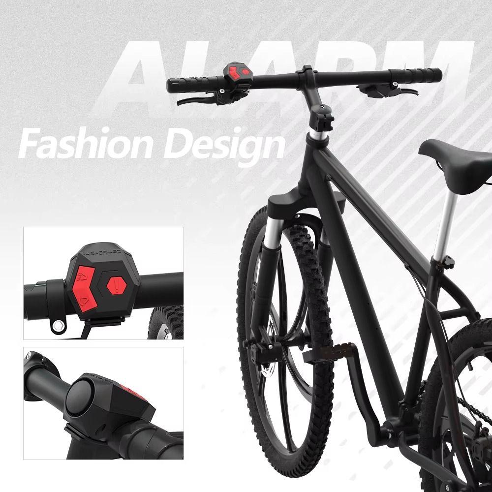120db Super Loud Motorcycle Handlebar Horn Waterproof Anti-theft Alarm  Bike Accessories