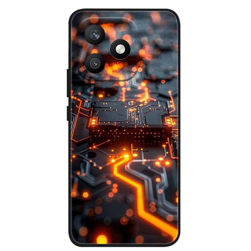 For Honor X8D Case Fashion Animal Painted Silicone Phone Back Cover For Honor X8d 4G 2026 Cases Soft TPU Shockproof Bumper Funda