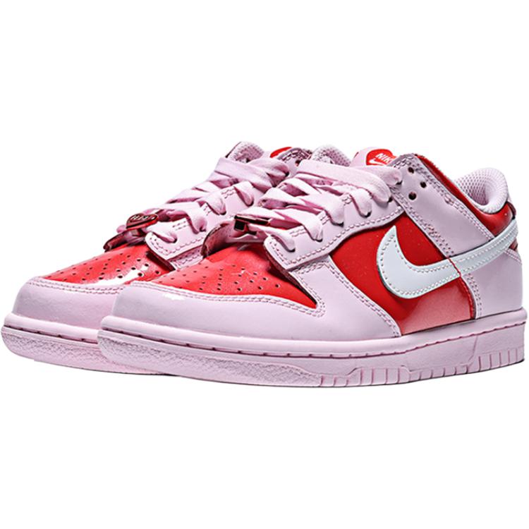 Nike Dunk Low Top Kids' Skateboarding Shoes Pink Teenagers IQ0218-663