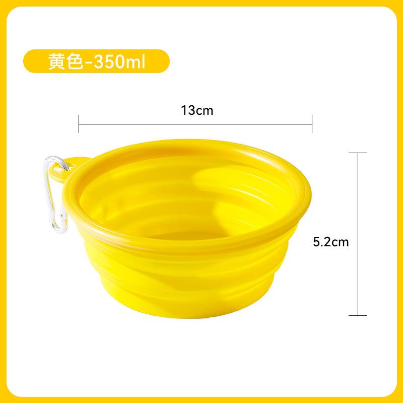 Neuer Hund geht aus einfarbig faltbare Schüssel Teddy als Bär mittelgroßer und großer Hund Hängenapf Katze Trinknapf Haustiernapf