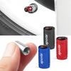 4Pcs Aluminum Alloy Car Wheel Tire Valve Caps Air Tyre Stem Cover Case Plugs Airtight For Ford ST Line Focus X 2 3 Mustang