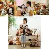 Wholesale Jungle Animal Plush Toy Cartoon Gorilla Lion Tiger Giraffe Stuffed Doll