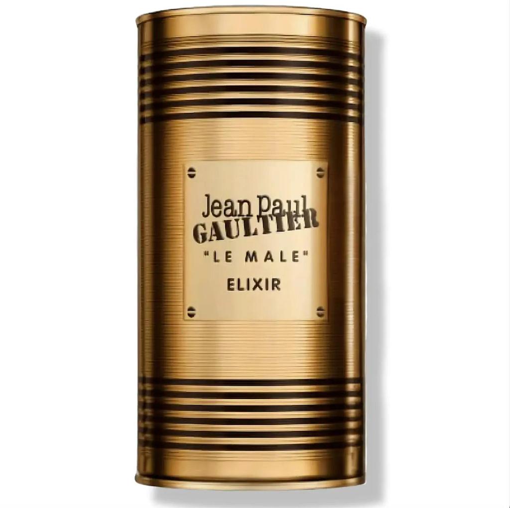 Jean Paul Gaultier Le Male Elixir Parfum for Men 4.2 Oz Edp Spray Vanilla Amber Patchouli Luxurious Designer Scent