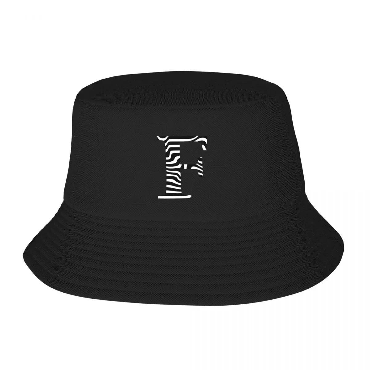 New Black And White Letter F Bucket Hat Dropshipping Beach Hat Ball Cap Luxury Cap Womens Beach Outlet Unisexs