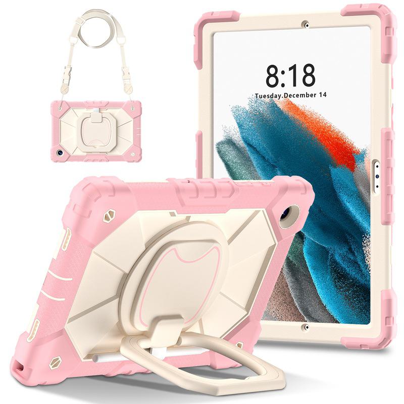 10.5-inch X200 Tablet Silicone Protective Case with Shoulder Strap and Lanyard