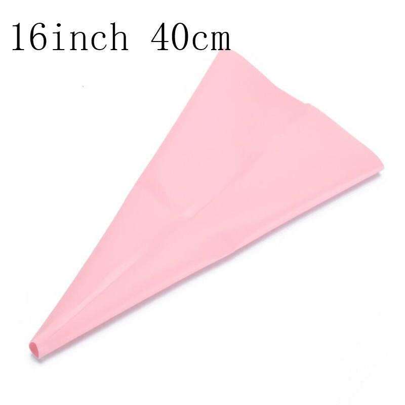 Confectionery Bag Reusable Silicone Pastry Bag Icing Piping Cake Cupcake Decorating Tools Kitchen Accessories DIY Cake Tools
