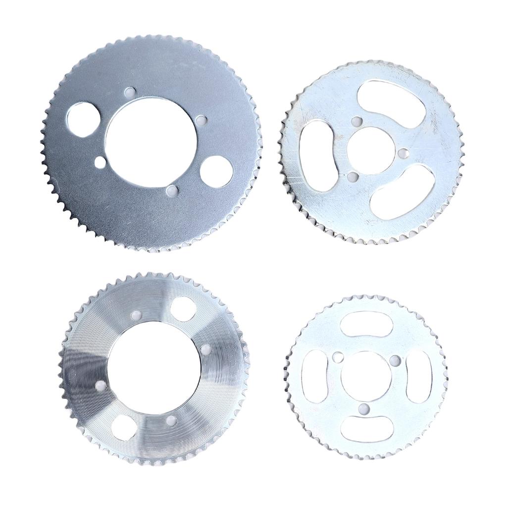 4 Pcs 25H Rear Sprocket High Strength Steel 55T4 65T4 47T3 55T3 Sprocket Set for Go Kart Motorcycle ATV Off Road
