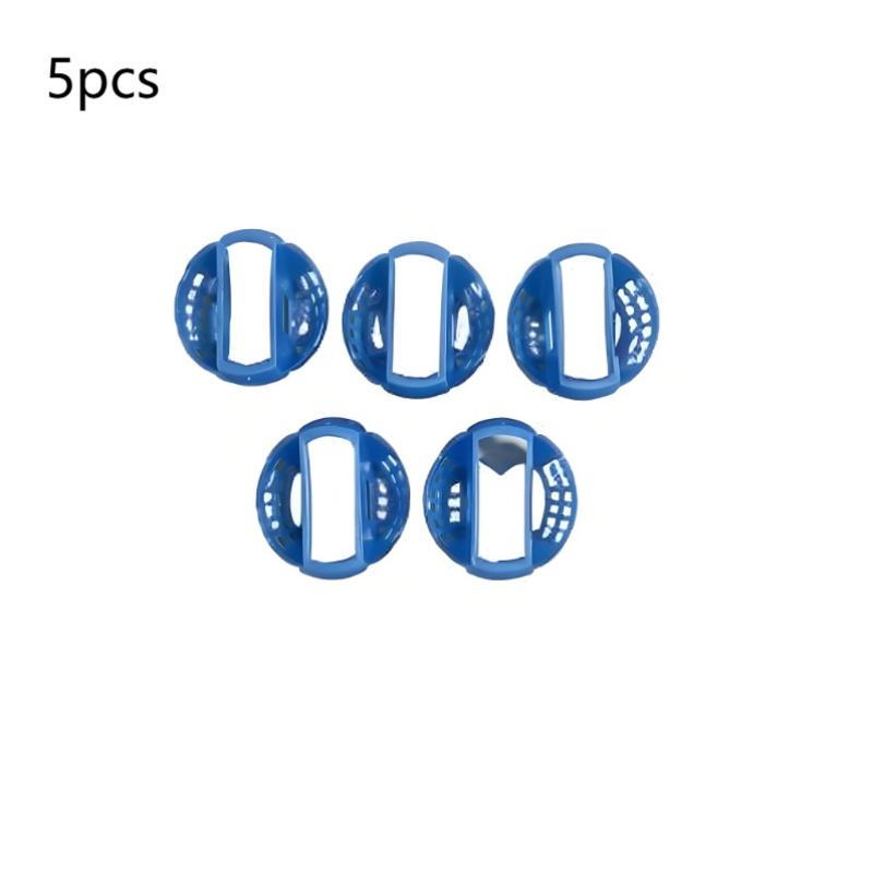 

5-Piece Sink Filter, Wash Basin Stopper, Sink Filter, Drain Hole Trap, Bathroom Hair Collector, Sewer Deodorizing Cover синий