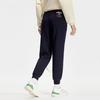 FILA Solid Color Mid Waist Thick Simple Basic Cuffed Knit Sports Pants Women bottoms Dark-Blue A11W413603F-NV