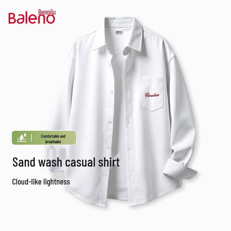 Baleno Men s Premium Casual Long-Sleeve Shirt L