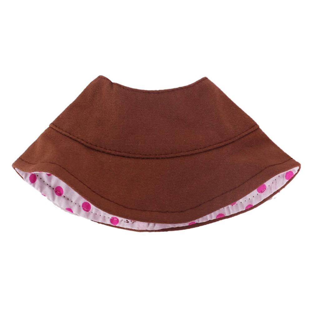 

Для куклы Лабубу Подвеска-шляпа Для игрушки Лабубу Аксессуары Шляпа рыбака Игрушки для девочек Одежда Подарок коричневый