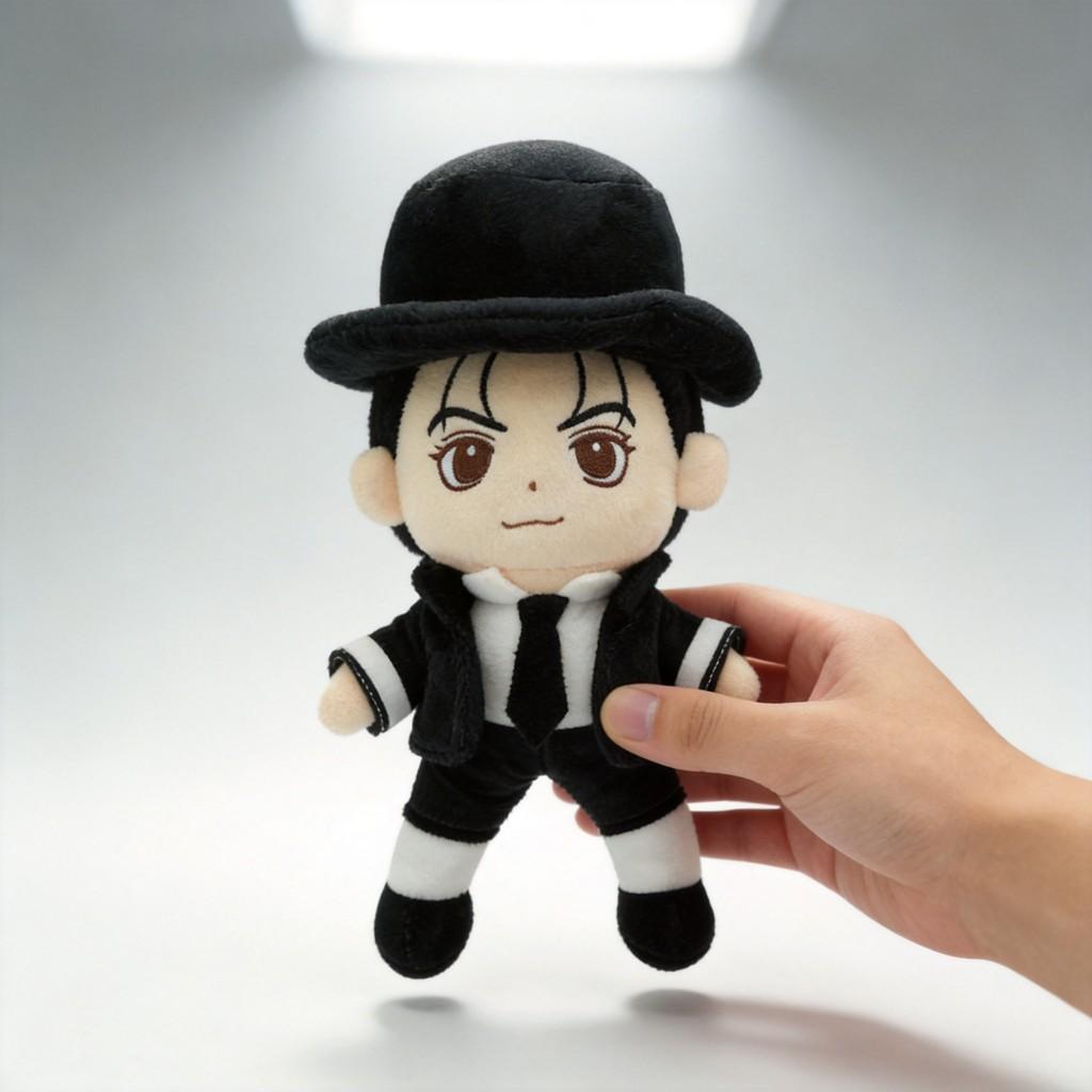 Michael Jackson Plush Toy With Short Plush Material For Collectors And Fans