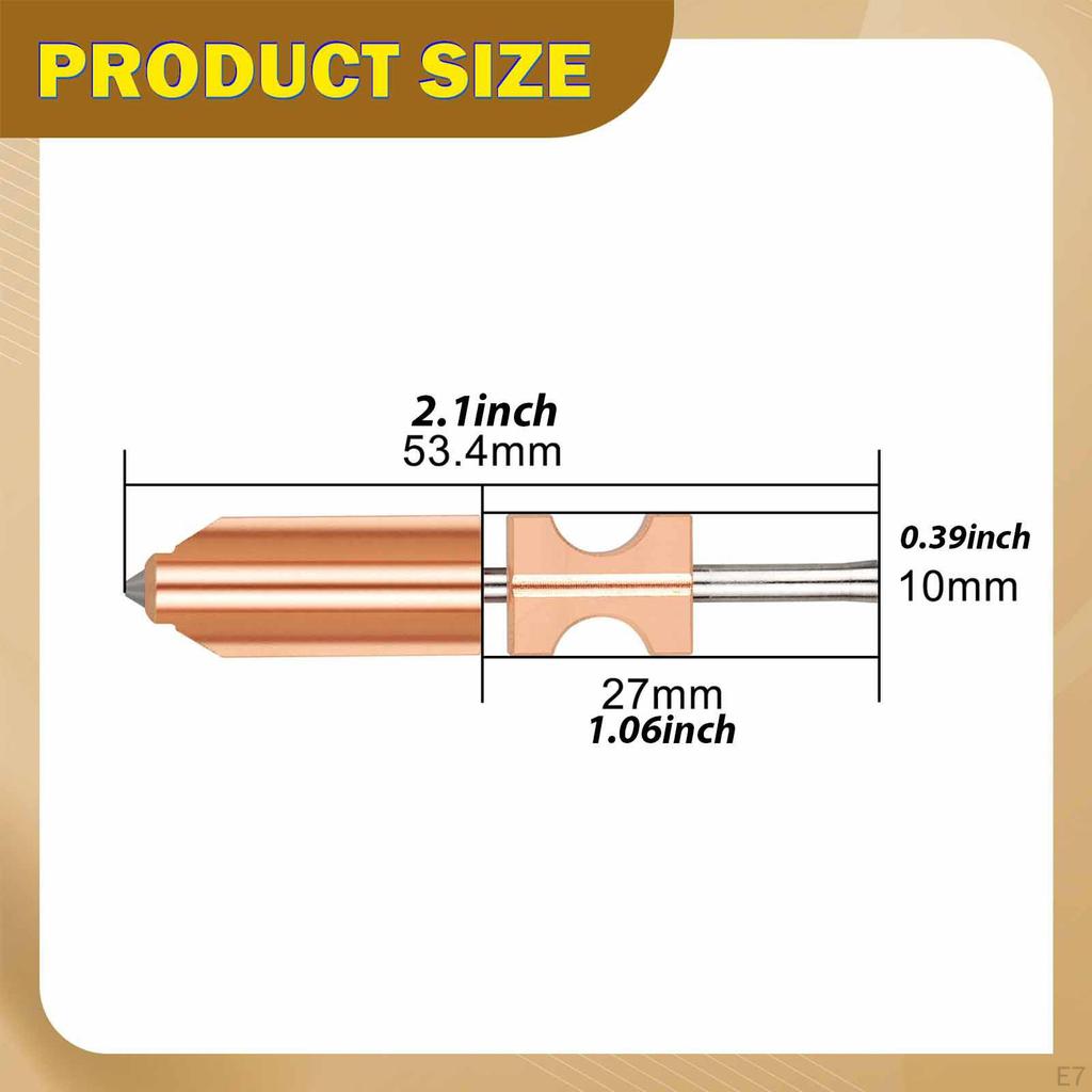 3D Printer Nozzle Home High Temperature Resistant Integrated for AD5x 0.25