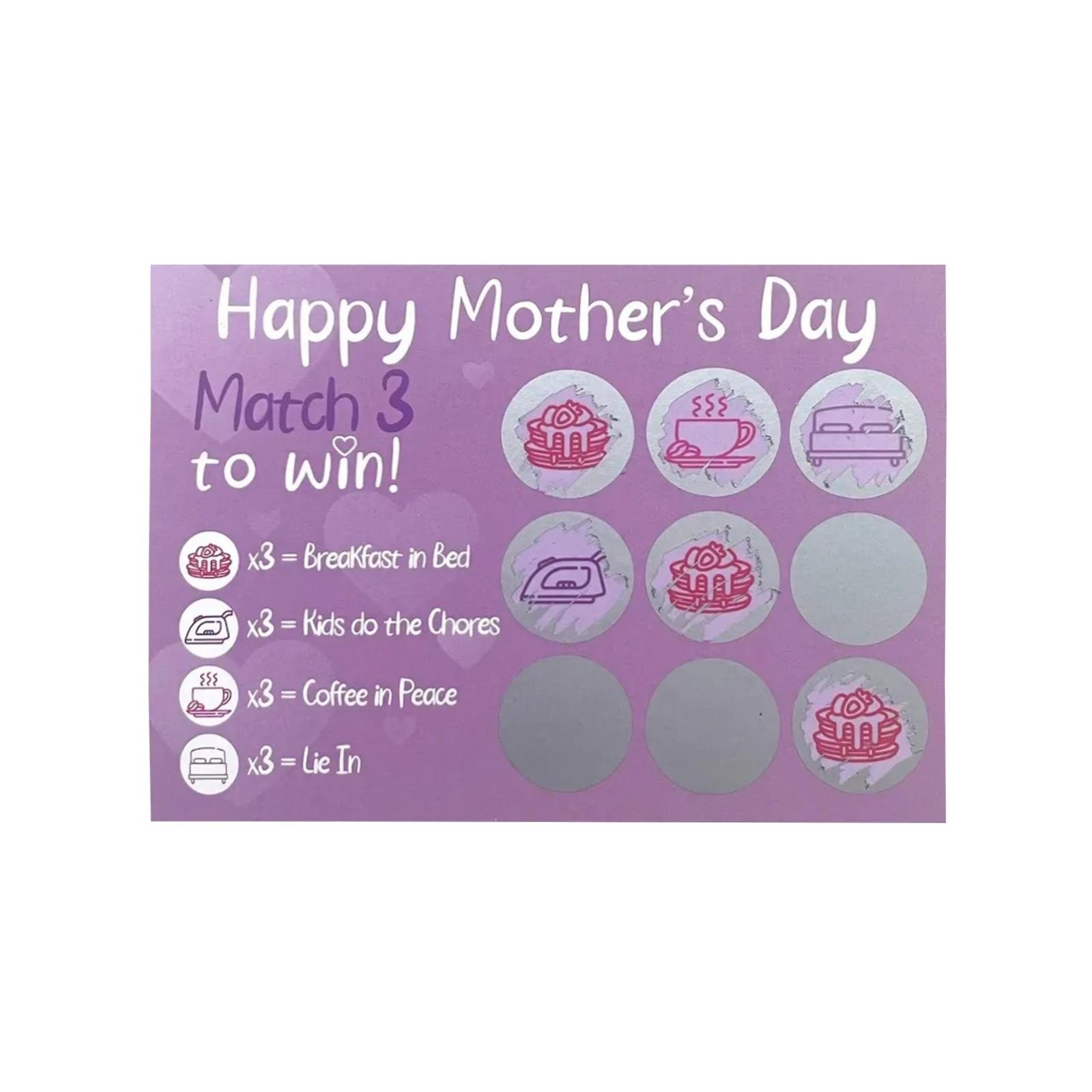 Mother s Day Gift, Gift For Mum, Mother s Day Scratch Card, Mother s Day Card, Scratch Card For Mum, Gift For Her, Best Mum Mother s Day One Size