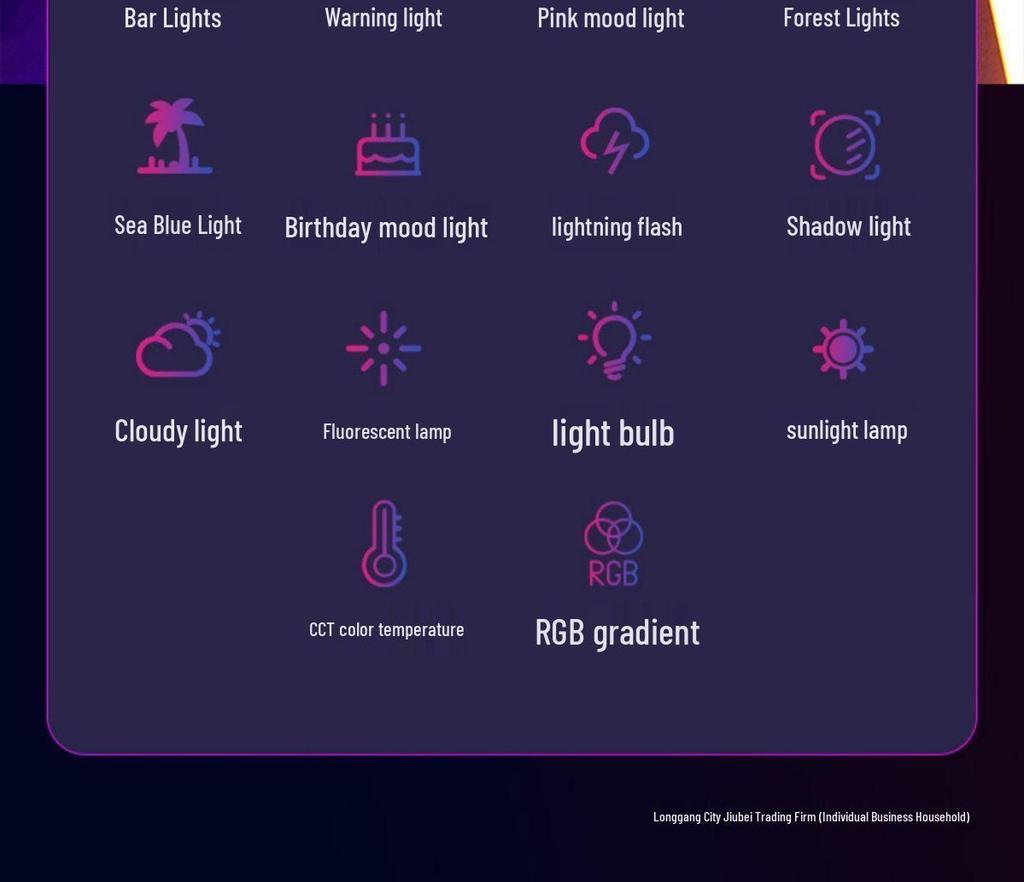 Portable RGB LED Handheld Fill Light Bar for Professional Photography and Nighttime Outdoor Scenes