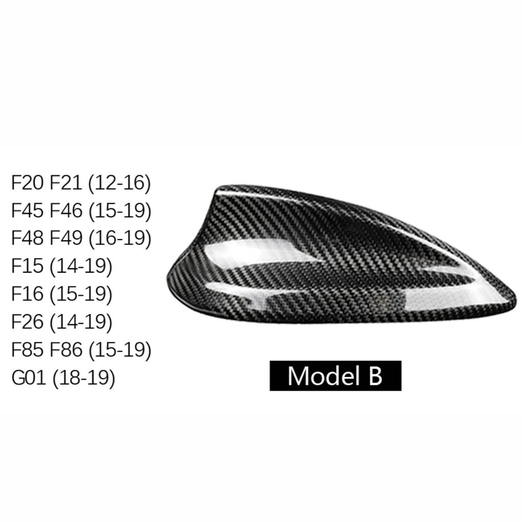 Real Carbon Fiber For BMW M2 M3 M4 12345 7 Series X1 X3 F22 F30 F34 F80 F87 F32 F36 F82 G11 G20 G12 G30 Shark Fin Antenna Cover