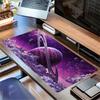 Large Multi-Size Non-Slip Rubber Base Cosmic, Nebula, Planetary Mouse Pad, Stitched Edges Keyboard Desk Mat for School, Office, Home, Gift f
