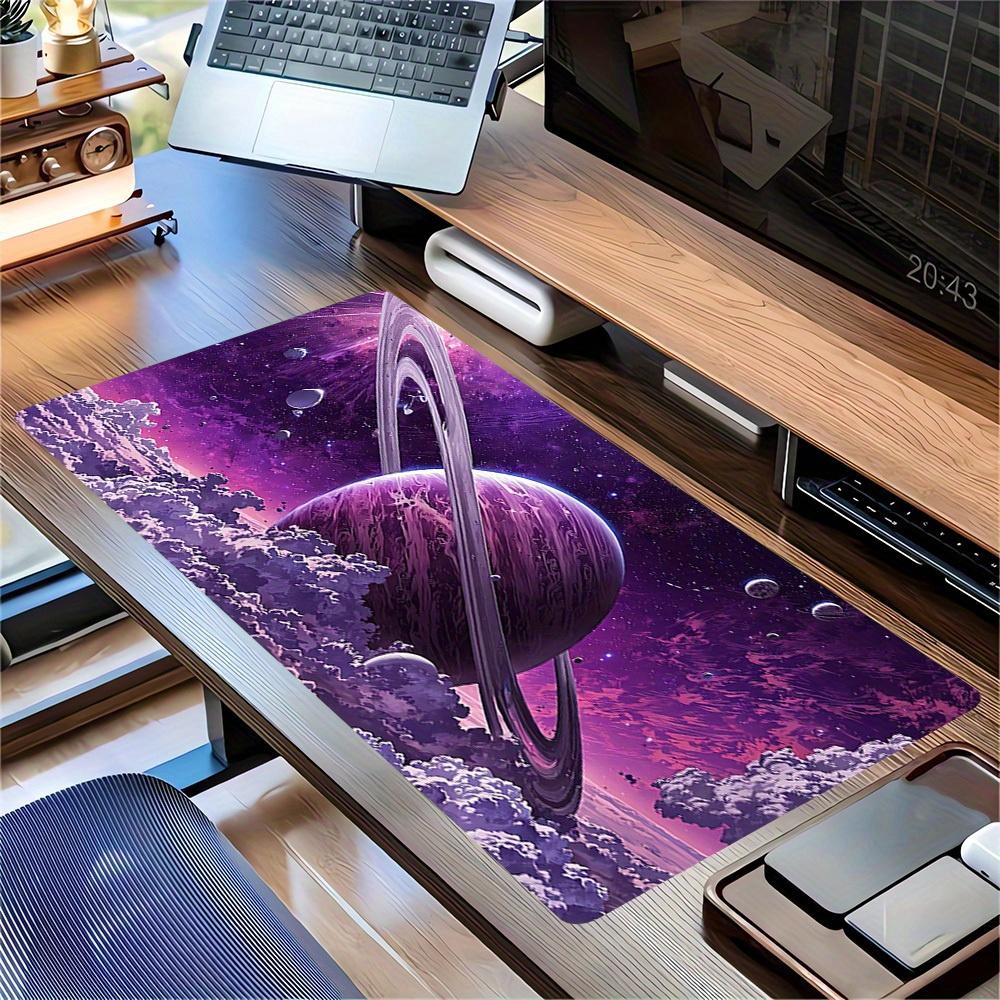 Large Multi-Size Non-Slip Rubber Base Cosmic, Nebula, Planetary Mouse Pad, Stitched Edges Keyboard Desk Mat for School, Office, Home, Gift f